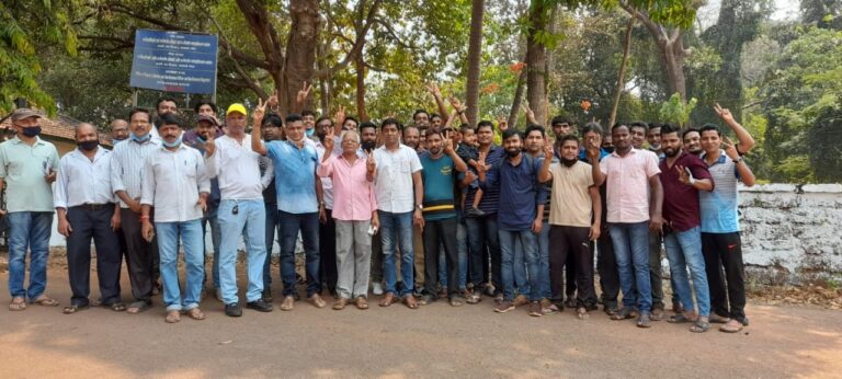Ramdas shirodkar files nomination from ward no 2 of Valpoi municipality