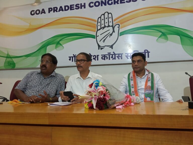 Congress will rescue Goa from drowning in debts: Chodankar