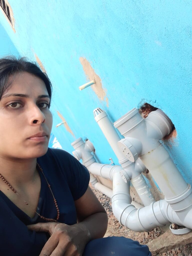 National level volleyball player turns plumber to eke out living