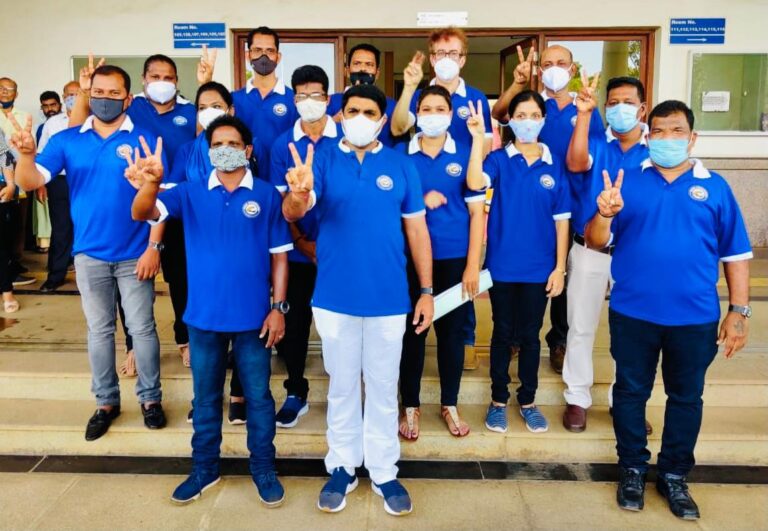 Vijai unveils a “Future Ready Fatorda” panel for MMC elections