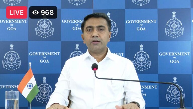 Goa to go for lockdown from Thursday eve to Monday morning