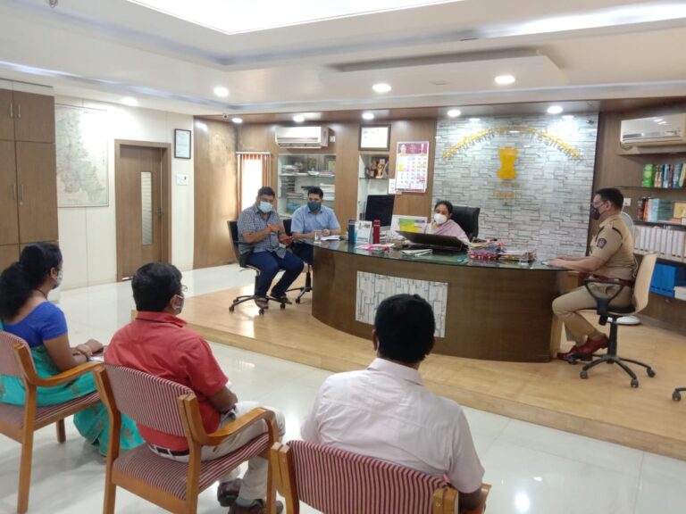 ओम साई एजन्सीला कुडाळ येथे ऑक्सिजन प्लांट उभारणीसाठी सर्वोतपरी सहकार्य – के. मंजुलक्ष्मी  एमआयडीसी मधील भूखंड देण्याची आ.वैभव नाईक यांची मागणी ना.सुभाष देसाई यांनी केली मान्य