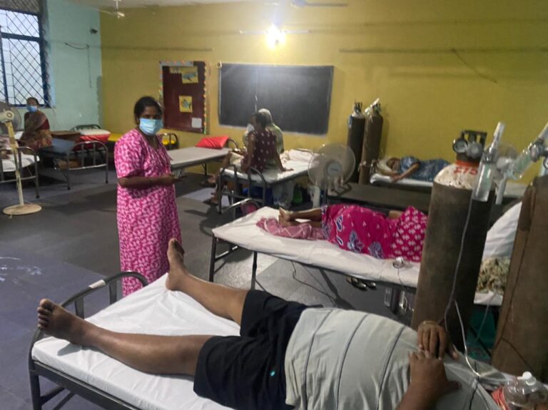 CHC Bicholim sets up 71- bedded COVID-19 facility in Keshav Sewa Sadhna premises