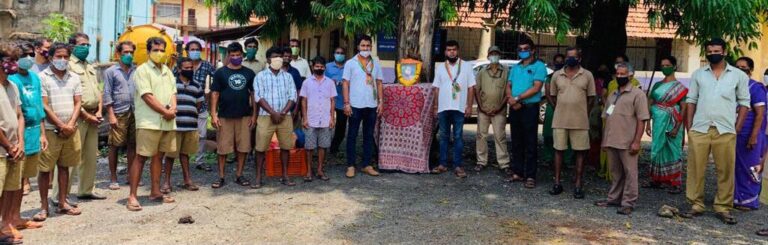 ‘Around 90,000 face masks, 10,000 hand sanitizers, 1000 Oximeters, 10,000 water bottles distributed all over Goa by Congress to pay homage to Former PM Rajiv Gandhi’: M. K. Sheikh