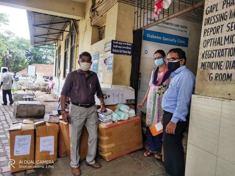 Konkan Railway distributes Personal Protective Equipment’s to the South Goa District Hospital to Help Fight COVID-19 Surge