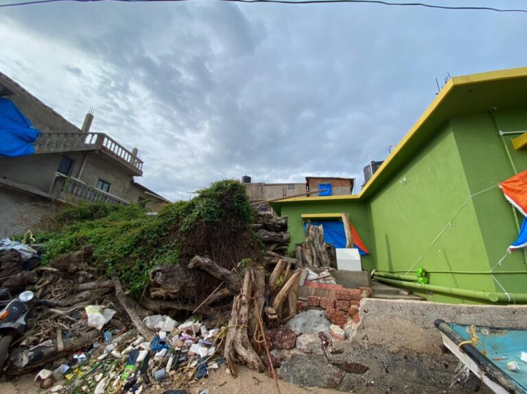 Story of a fisherman who is struggling to prove a cyclone  By Ketan Golatkar