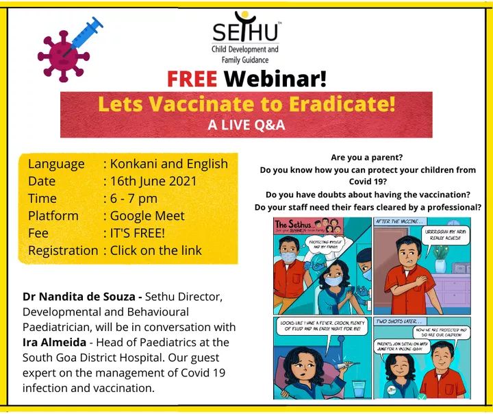 SETHU to organise webinar on visual supports for children 