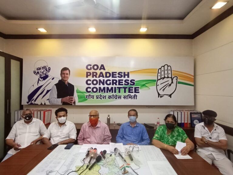 Goa Congress writes to President of India aking to ensure universal free vaccination for every Citizen 