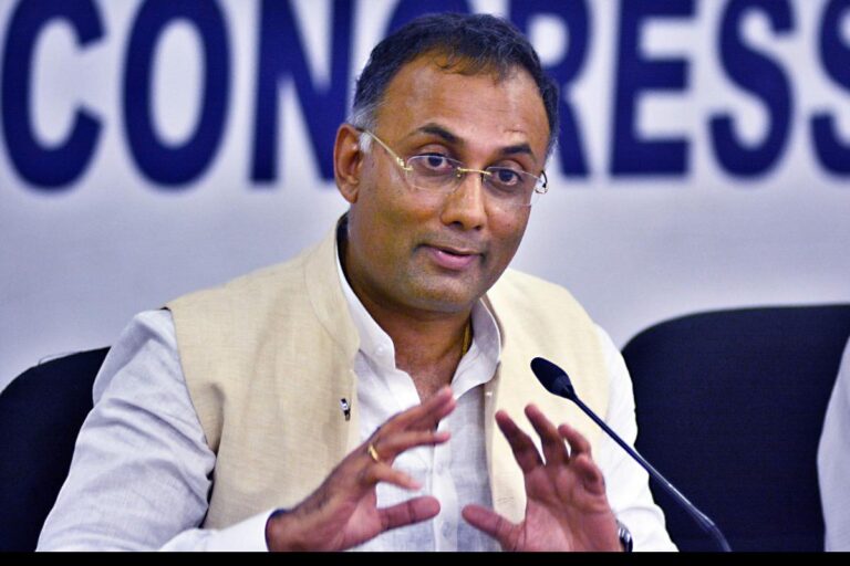 AICC incharge Dinesh Rao to visit all forty constituencies in Goa