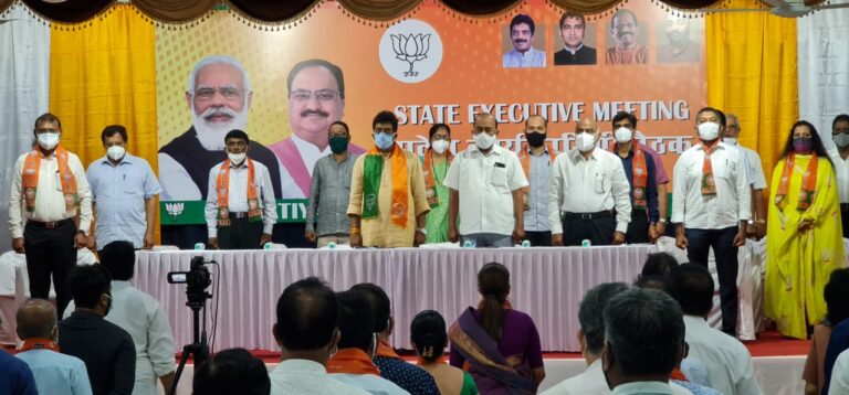BJP State Executive condemns false propaganda against Sawant-govt