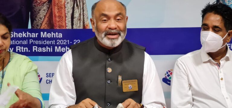 Gaurish Dhond appointed as Governor for Rotary International District 3170