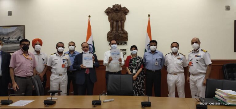 MoD signs contract with GSL for construction of two Pollution Control Vessels for Indian Coast Guard