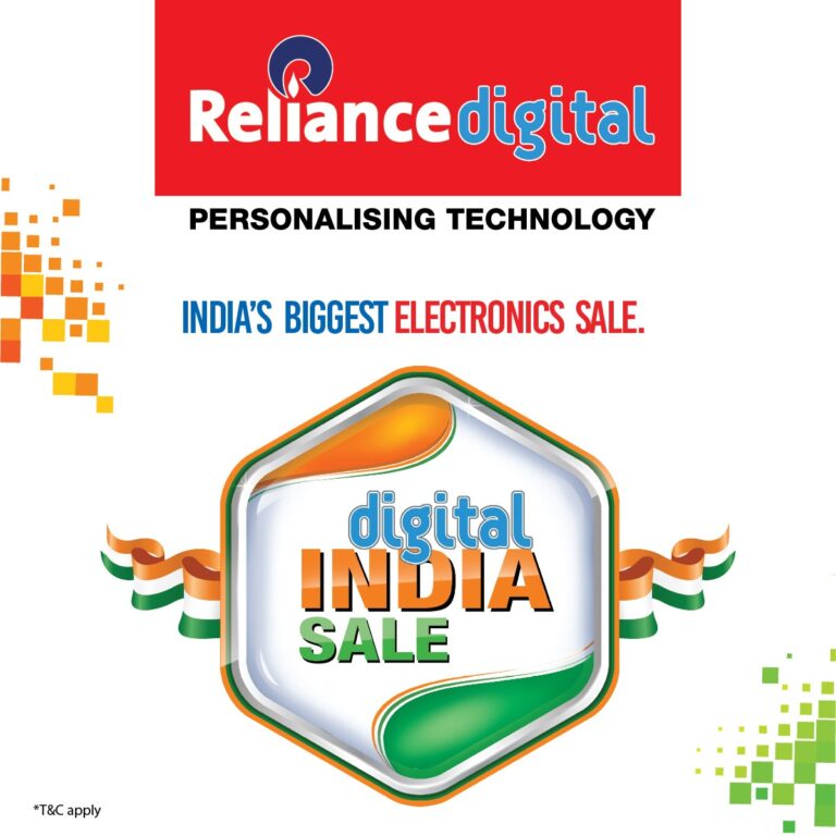 Reliance Digital announces digital india sale brings exclusive offers, big discounts and more