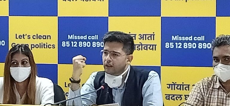 Let’s Clean Goa politics, AAP’s motto for 2022 Assembly Polls