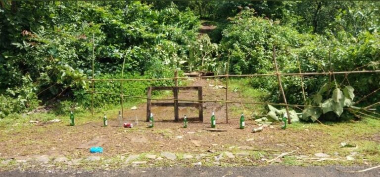 Saleli villagers send back group creating nuisance at Waterfall  Devendra Gaonkar