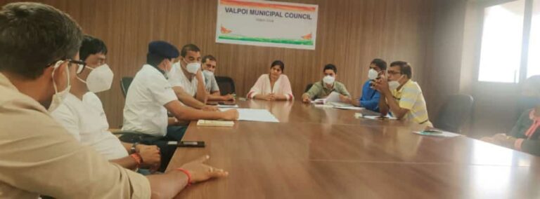 Valpoi Municipal Council organises yet another meeting to solve parking and traffic woes Devendra Gaonkar