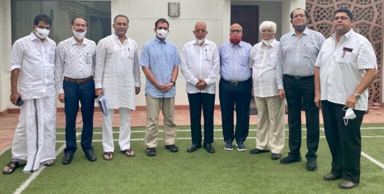 Rahul Gandhi meets senior Goa Congress leaders in Delhi