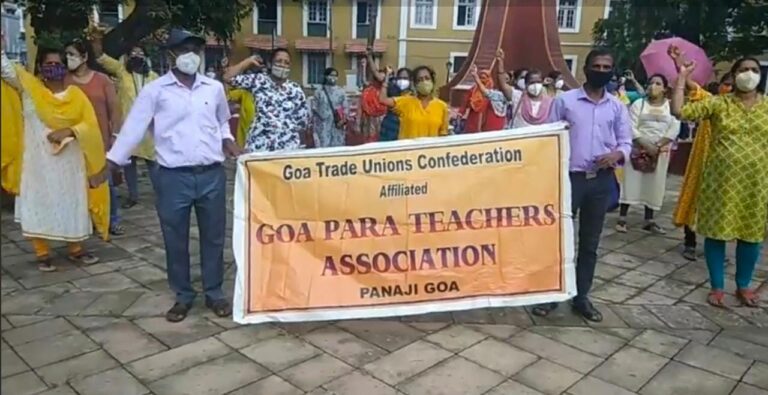 Para teachers resume their movement, demand for employment