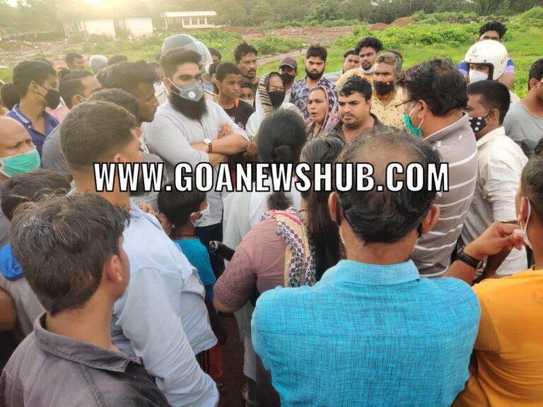 High-voltage drama between Rumdamol Panchayat, Siddhesh Bhagat     By Vishwesh Prabhudesai