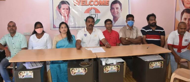 Blue flag certification is just another attempt to privatize the Baina beach and demolish fishermen houses, blue flag certification will only stop locals from accessing and using the beach. We will not allow any contractor to put markings on the beach. Milind Naik must clarify his stand on this project – GPCC Vice President Sankalp Amonkar