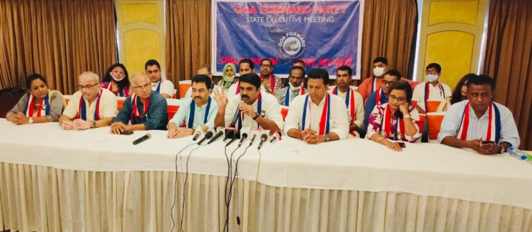 Goa Forward Party asserts for Team Goa propelled by people of the state