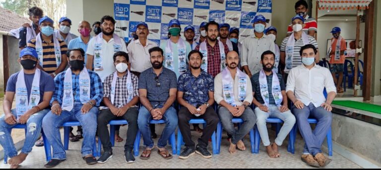 Large number of Canacona youth join AAP in Canacona
