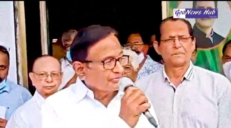 Goa will be governed by Goans: P Chidambaram