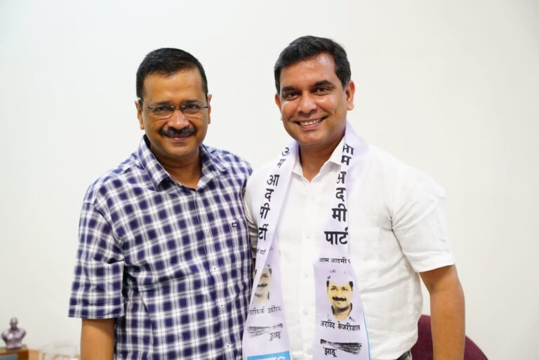 AAP is the only party that is talking about Development” Noted lawyer Adv Amit Palekar joins AAP