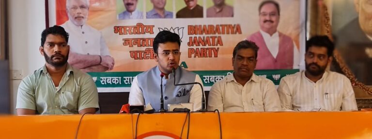 Mamata, Rahul is in Goa for political tourism: Tejasvi Surya