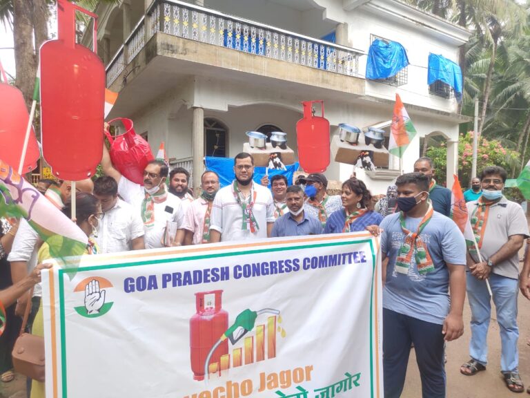 Cuncolim block Congress conducts “Mhargayecho Jagir” awareness campaign in Cuncolim Constituency