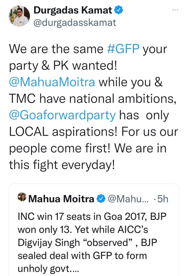 “We are the same GFP, your party and PK wanted”