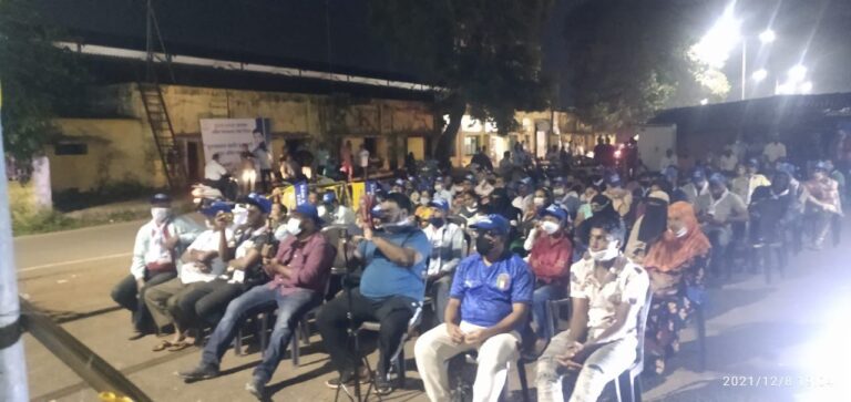 AAP held massive Parivartan Yatra in Curchorem, Sanguem, Sanvordem and Cancona