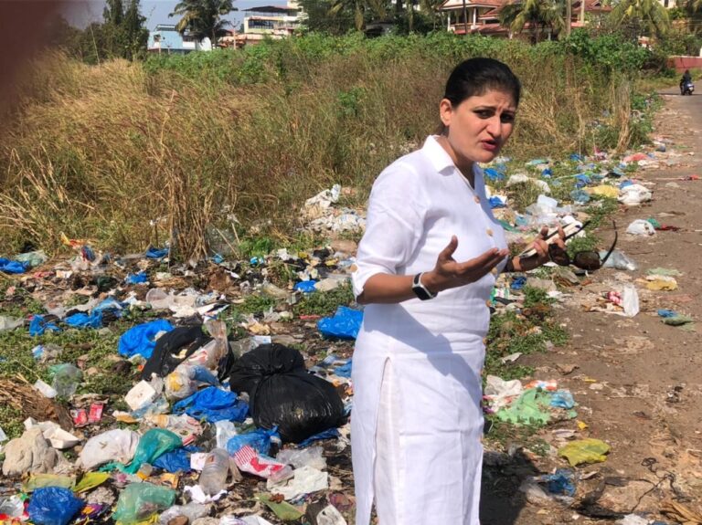 Navelim constituency yet to get cracking on solution for roadside dumping : Pratima Coutinho