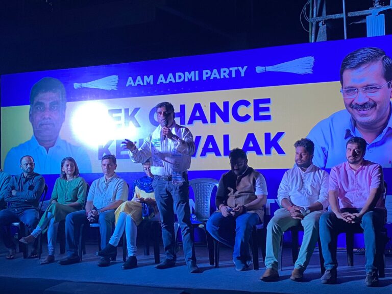 AAP gains momentum as former BJP St. Andre leader Ramrao Wagh joins the party