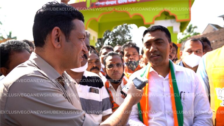Sankhalim BJP workers assures Dr Pramod Sawant “Bhiupachi Garaj Na”