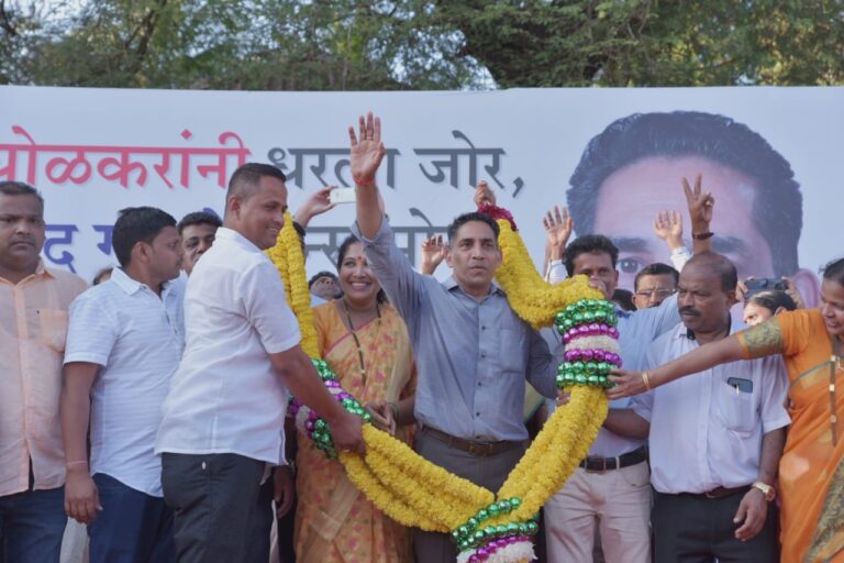 Govind Gaude launches his election campaign with major show of strength