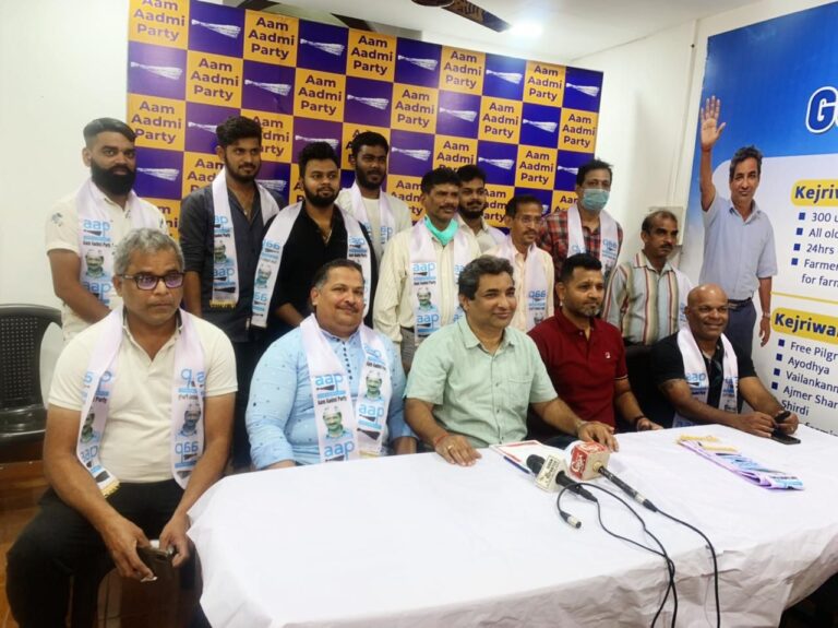 Impressed by the AAP’s youth-centric policies many Mapusa youths join the party