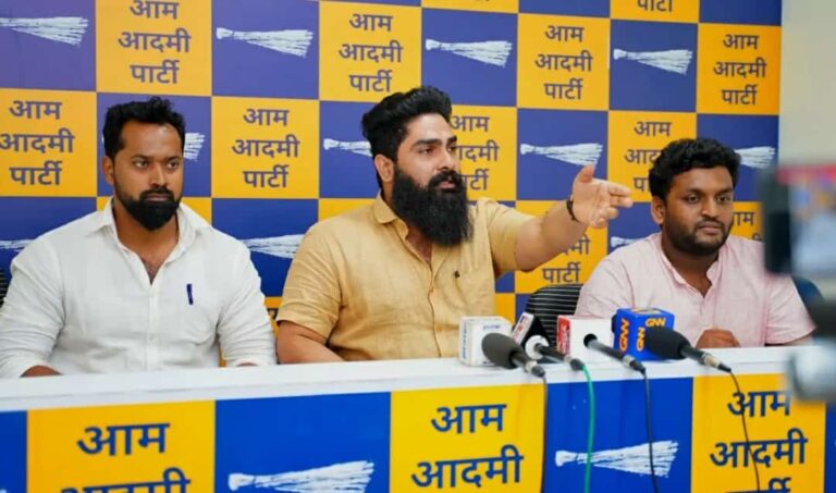 AAP hits BJP over family-raj promotion  Parivartan wave 2.0 is vital to end the family raj says Siddesh Bhagat
