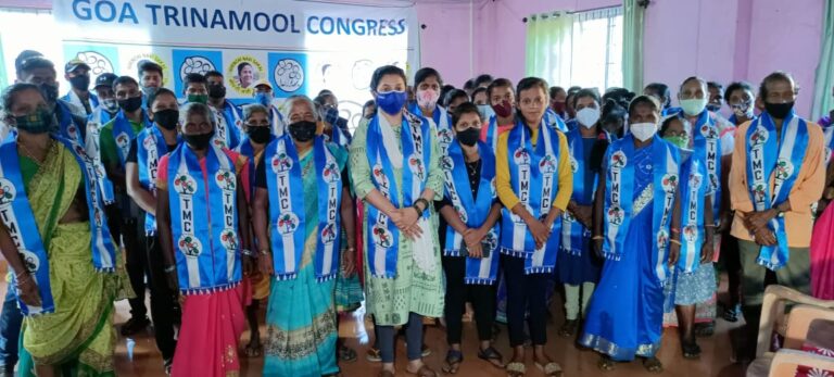 TMC marches ahead in Sanguem under leadership of Rakhi Prabhudesai Naik