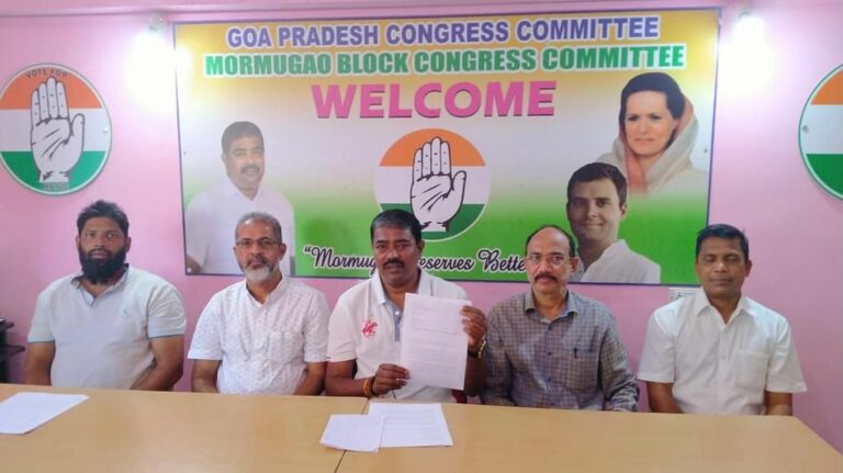 Congress leader Sankulp Amonkar files case before RO