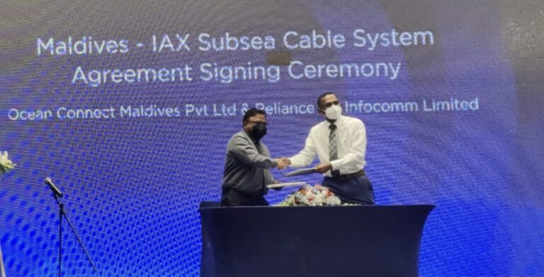 New Subsea Cable System IAX to Connect the Maldives Directly to India & Singapore