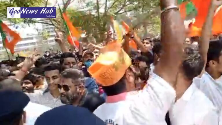 BJP to stake claim to form the govt today evening