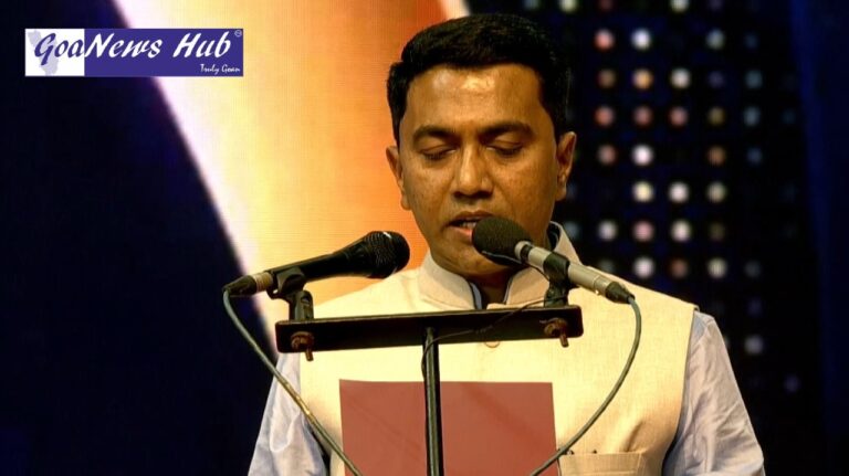 Pramod Sawant sworn-in as Chief Minister of Goa, eight other ministers also sworn-in