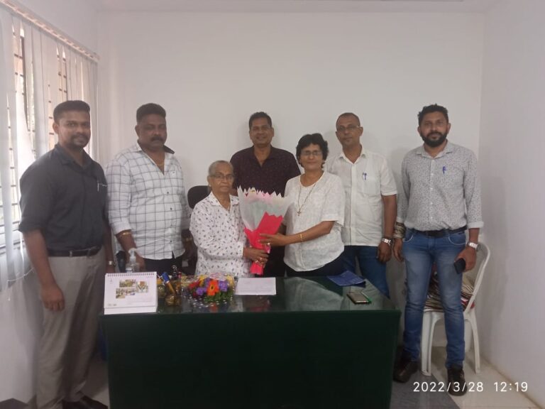 Josephine Alex D’Cruz unanimously elected as Sarpanch of Parra panchayat