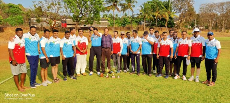 Cricket: South Goa cops defeat their North Goa counterparts in a match
