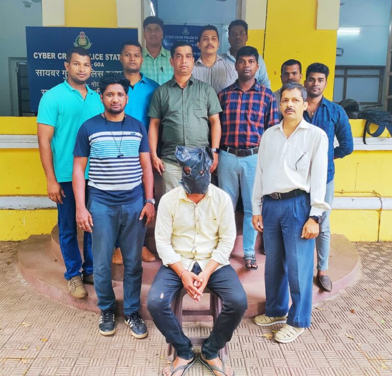 MP based man arrested for blackmailing woman in Goa