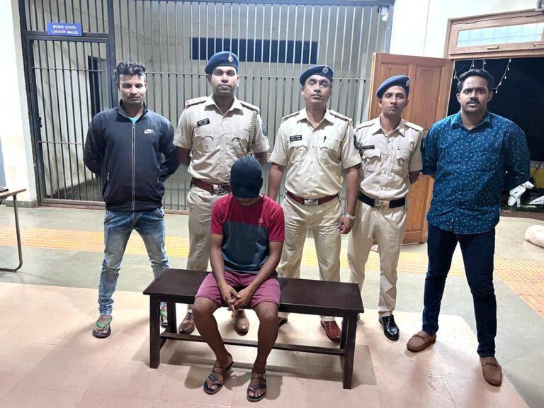 Swift action by Pernem police, a man arrested in Karnataka for raping minor Russian girl in Goa