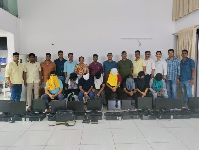 A Fake Call Centre busted by Cyber Cell