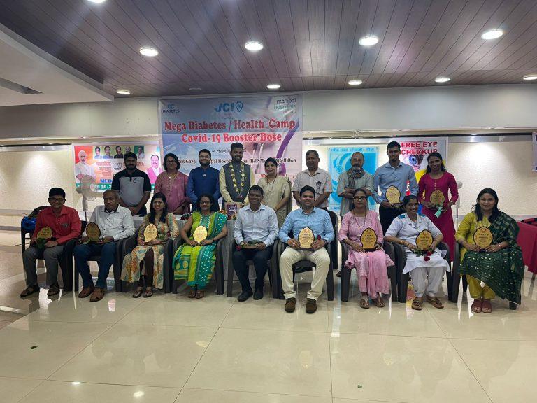 JCI Sanquelim, BJP Goa Medical Cell held Mega Health Camp at Sanquelim