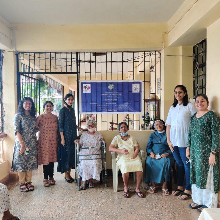 Inner Wheel Club of Salcette conducts medical camp at Old Age Home, Navelim